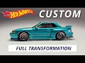 Turning a 1 Hot Wheels Into a JDM Masterpiece Silvia S13 Build