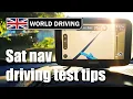 2026 UK Driving Test Tips - Sat Nav
