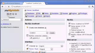 Beginner PHP Tutorial 110 phpMyAdmin Part 1 YouTube