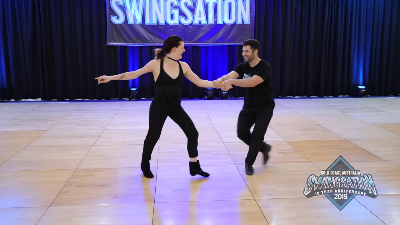 Swingsation 2019 - Ben Morris & Alyssa Glanville Lead Follow Performance