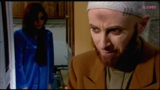 الشيخ توفيق يدخل منزل زوجة الشهيد وهي وحدها في المنزل ما ملكت أيمانكم مصطفى الخاني ميسون أسعد 