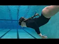 lets make a SUBMERGED bucket float deep end fitness VLOG