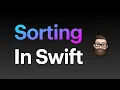 Sorting in Swift