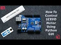 How To Control SERVO Motor Using Python GUI