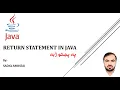 Java Programming - return statement Pashto SADIQ AMINZAI