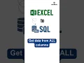 How to get all records in SQL learn as an Excel user