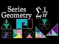 Beautiful Geometry behind Geometric Series 8 dissection visual proofs without words
