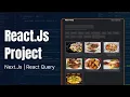 React js Recipe App Project Next js React Query