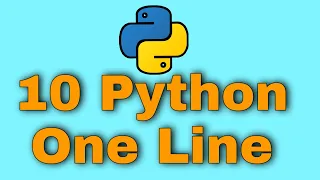 Top 10 Python One Liners YOU MUST KNOW