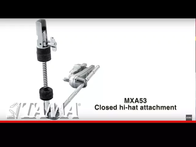 Máquina de Chimbal Remota Tama MXA53 Fastclamp Curta com Clamp