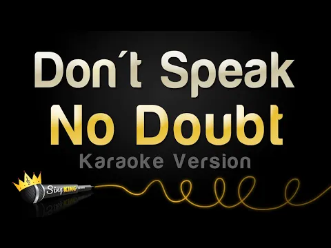 Download MP3 No Doubt - Don't Speak (Karaoke Version)