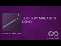 Computation Magic Text Summary - Python Demo
