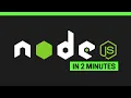 Node js Explained in 2 minutes
