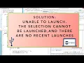 Error Unable to launch error in java eclipse- Resolved