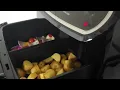 Duronic AF14 BK XXL Air Fryer 10L | Large Single Drawer Air Fryer | 10-in-1 Digital Family Air Fryer