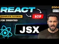 React JS 19 Tutorial in Hindi Writing Markup with JSX