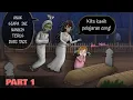 Lagu Misteri Anak Menangis di Kuburan 1 #HORORKOMEDI | Kartun Hantu Lucu Pocong \u0026 Kunti