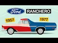 Ford Ranchero The evolution of a pickup that made history