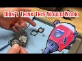 Unconventional Carburetor Fix on a Troy-Bilt Cutter Routing New Fuel Lines