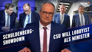 Hunderte Milliarden Schulden: Schwarz-Rot einigt sich mit den Grünen | heute-show vom 14.03.2025