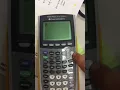 Fractions on TI-84
