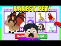 I traded a MEGA BAT DRAGON for this Adopt Me Rich Trades