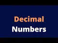 Decimal Numbers Javascript