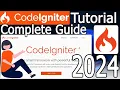 How to Install CodeIgniter on Windows 2024 Update Demo CodeIgniter Project Complete Guide