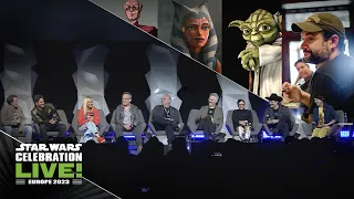 Star Wars The Clone Wars - 15 Year Anniversary Panel Star Wars Celebration LIVE 2023