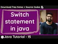 Switch statement tutorial in Java