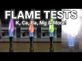 The GLOW of Chemistry Flame Tests Magnesium AQA GCSE Chemistry