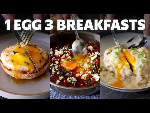 Chef John's 3 Favorite One Egg Breakfasts | Food Wishes