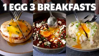 Chef John's 3 Favorite One Egg Breakfasts | Food Wishes