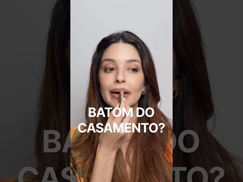 SERÁ ESSE O BATOM DO MEU CASAMENTO? | Batom rose pétala Niina Secrets