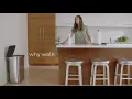 Sensor can with voice control cleaning made simple