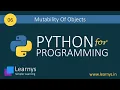 6 Mutability of Objects Python InfyTQ InfyTQ Questions