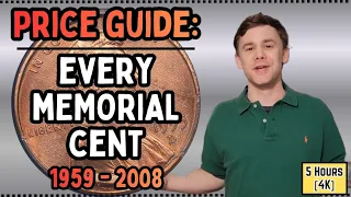 Most Valuable Pennies - Every Lincoln Memorial Cent Value 1959 to 2008