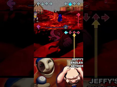FNF: Jeffy's Endless Aethos [Redux] // New Cutscenes, Sprites #shortvideo #shorts #short