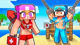 A LIFEGAURD GIRL KIDNAPPED Me in Minecraft