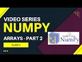 3 Numpy Array Attributes and Operation - Numpy for Data Science