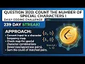 Welcome to the explanation of leetcode problem - 3120 Count the Number of Special Characters I