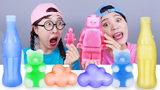 ลูกอมขวดแว็กซ์สีรุ้ง NIK-L-NIP มุกบัง DONA