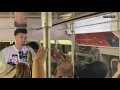 Victor Wembanyama rides the New York City subway