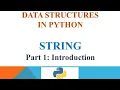 Python Strings Introduction string