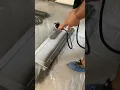 Satisfying Graco quickshot and Sherwin Williams new Gallery series paint in Iron Ore