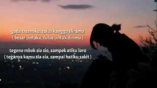 Download Pengen Nangis Tapi Isin - cover Cindi Chintya Dewi ( lirik ) | lirik lagu | video lirik lagu pengen MP3