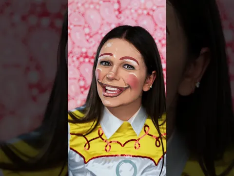 JESSIE ❤️ #toystory #makeup #jessie #buzz #transformation