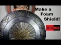 How to Make a Domed Foam Shield DIY Wonder Woman Captain America Cosplay Shield