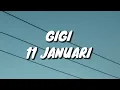 Gigi - 11 Januari (Lirik)