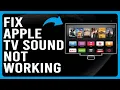 How To Fix Apple TV Sound Not Working Why Is My Apple TV Sound Not Working